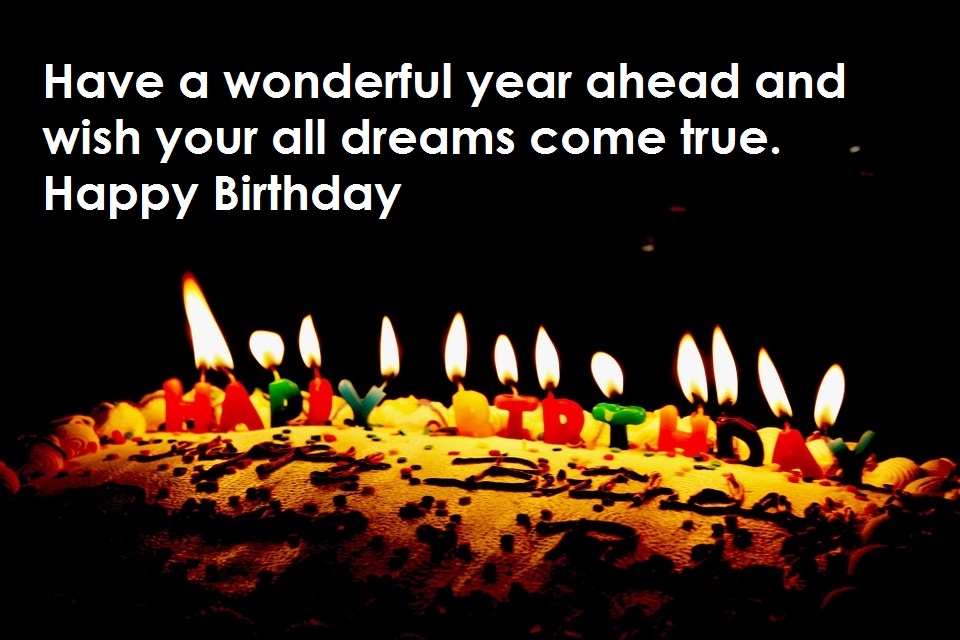 Have a wonderful year ahead and wish your all dreams come true